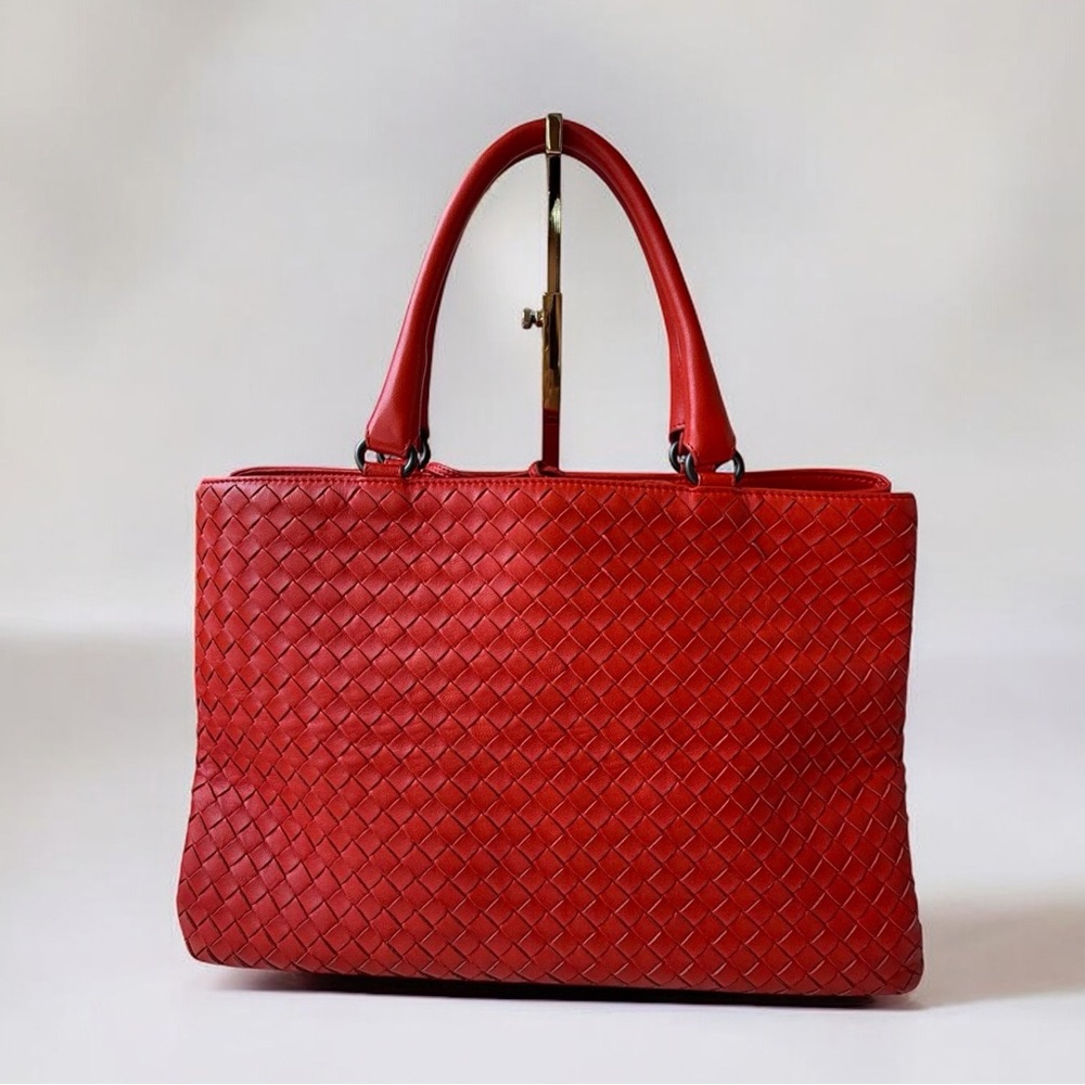 Bottega Veneta Intrecciato Leather Tote